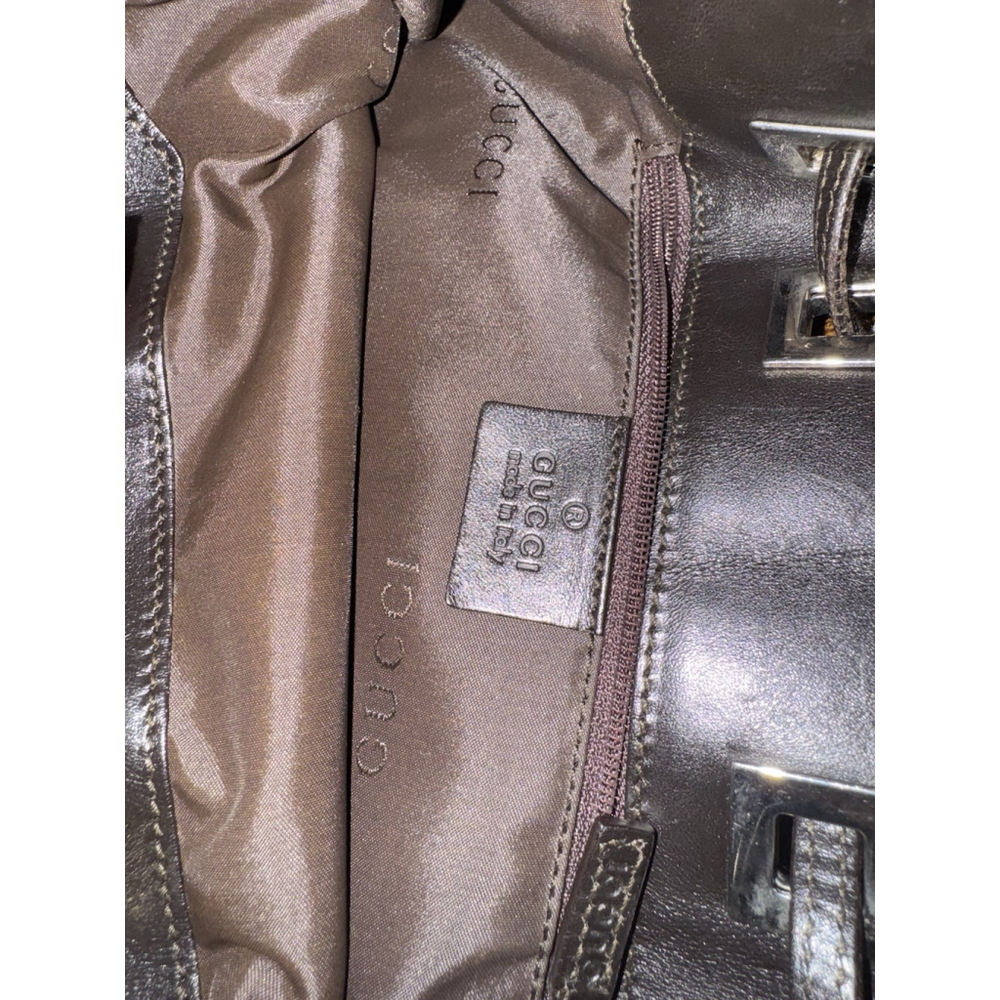 GUCCI GG Monogram Canvas Drawstring Backpack Ruck… - image 14